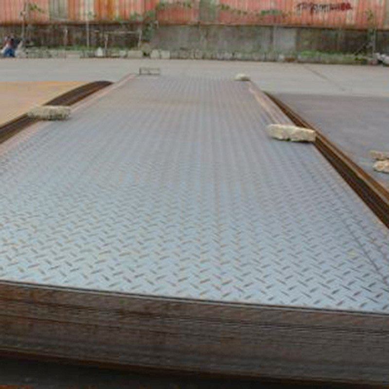 湖南长沙 供应热轧花纹板（卷） 梯板小快花纹钢板 可加工折弯