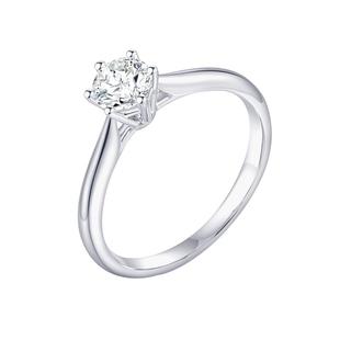 TopMiya【培育】实验室手工人造合成钻石六爪钻戒求婚一克拉定制