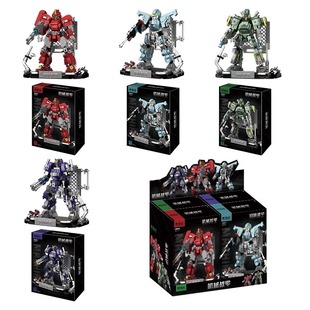 炽造社机甲积木拼装模型益智玩具男孩8-14岁礼物国潮国风手办摆件