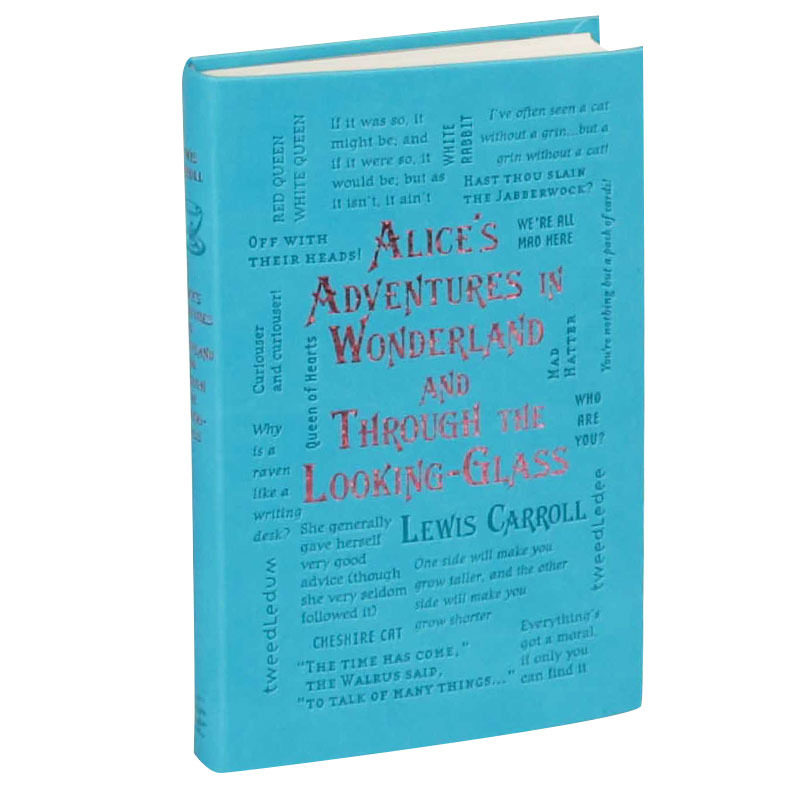 【预售】字云经典系列 Alice’s Adventures爱丽丝梦游仙境和镜中奇遇记 路易斯卡罗