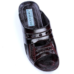 香港购 21CENTURY进口台湾专利男凉/居家拖鞋