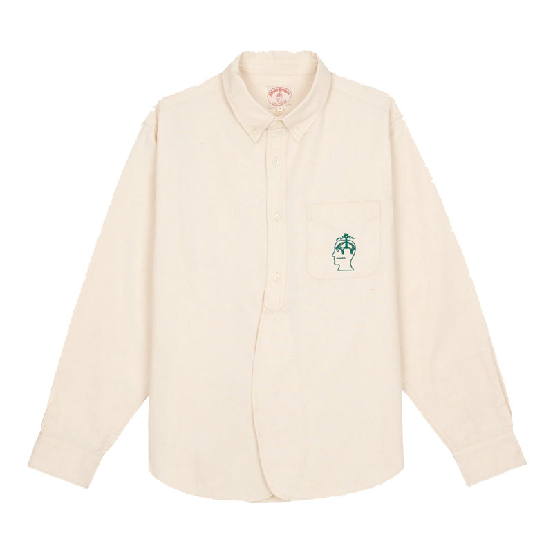 braindead联名布克兄弟BROOKS BROTHERS 牛津纺长袖休闲衬衫
