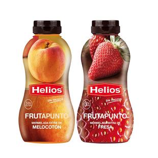 【自营】进口Helios喜璐草莓酱黄桃果酱挤压瓶装低脂早餐吐司酱