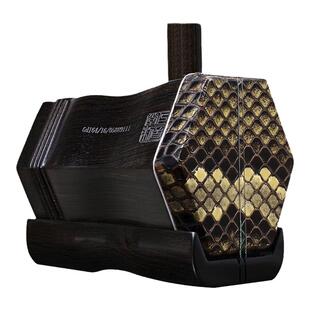 正音堂珍品黑檀二胡乐器厂家直销中老年成人儿童考级专业演奏胡琴