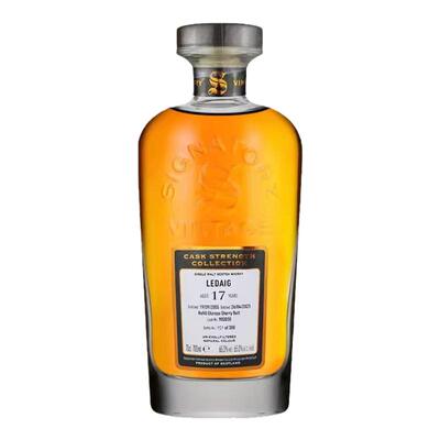 圣弗力利德哥2005年17年英国单一麦芽苏格兰威士忌700ml LEDAIG