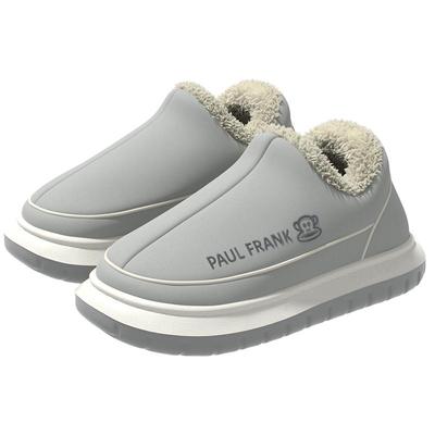 大嘴猴男士保暖防水棉拖鞋