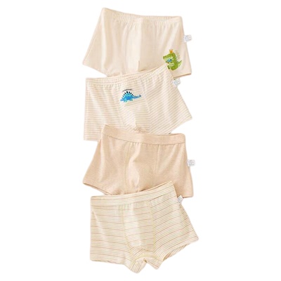 小男童a类纯棉秋冬季款平角内裤