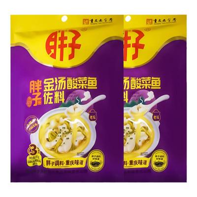 胖子金汤酸菜鱼调料355g重庆火锅
