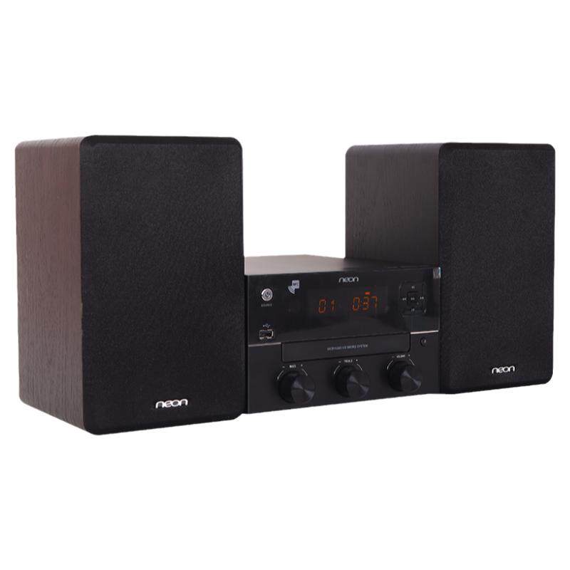 NEON NE-1536家用CD组合音响台式蓝牙播放器功放音箱高低音可调节
