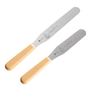 英国抹奶油蛋糕裱花抹刀烘焙专用直角抹面平刀刮刀脱模刀全套工具