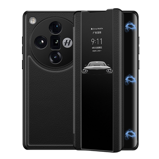 oppofindX7手机壳findX7ultra真皮磁吸翻盖保护套find系列X7新款全包防摔商务高级感por外壳OPPO男女款适用于