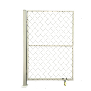 铁丝网门美格网门隔离防护简易折叠门果园菜园围墙养殖户外栅栏门