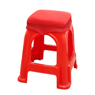 椅子凳子垫子座垫防滑带卡扣加厚正方形海绵坐垫套罩屁股屁垫夏季