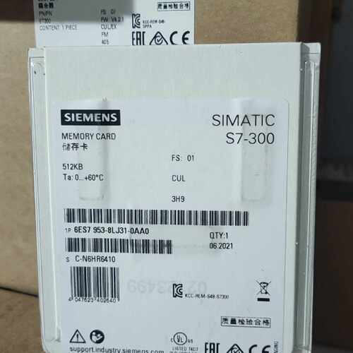 6ES7953-8LJ31-0AA0，512KB存储卡议价