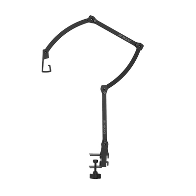 折尺灯架小岛屿山户外桌面可折叠露营灯支架多功能金属长臂台灯架