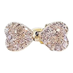 精致迷你小发夹蝴蝶结爱心水钻侧边刘海夹小香风百搭鸭嘴夹头饰女