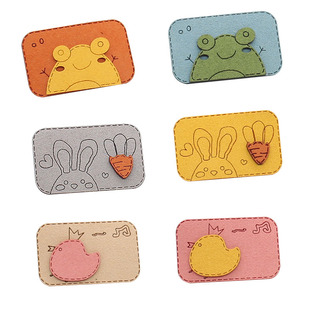 刘海贴魔法女生可爱发帖卡通碎发贴魔术贴女头发粘发网红发贴头饰