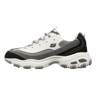 Skechers斯凯奇男鞋椰乳大理石秋冬季款灯芯绒熊猫鞋运动鞋老爹鞋