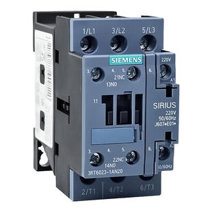 正品西门子9A交流接触器3RT6023-1AN20/1AG一1BB40替3TF4022 220V
