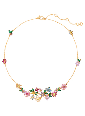 katespade繁花绽放项链轻奢女