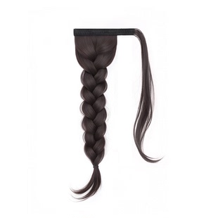 假发辫子女仿真发假发马尾侧边双马尾假发麻花辫新中式假发辫马尾