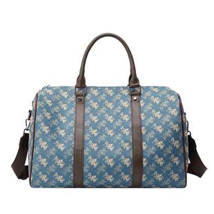 香港正品代购新款真皮旅行包女士牛皮手提包大容量单肩包行李袋女