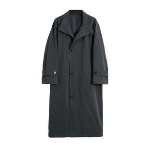 2026白鹿同款韩版宽松过膝长款风衣外套百搭休闲秋冬长袖大衣女