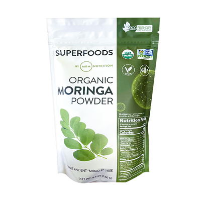 现货美国MRM辣木叶粉240g营养粉