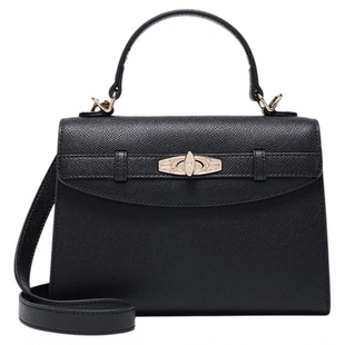 梦特娇女包新款时尚手提包2025秋季百搭单肩斜挎包轻奢潮流凯莉包