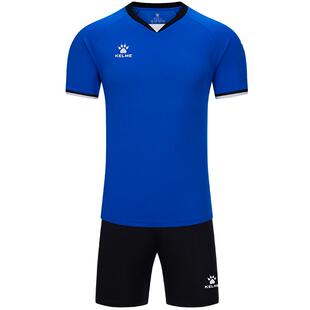 KELME卡尔美足球服成人定制套装儿童户外训练足球短裤短袖两件套
