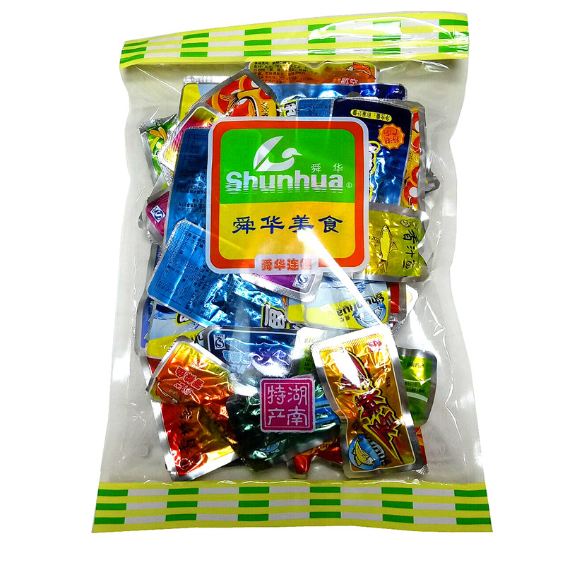 湖南郴州特产500g口味混合装鱼块