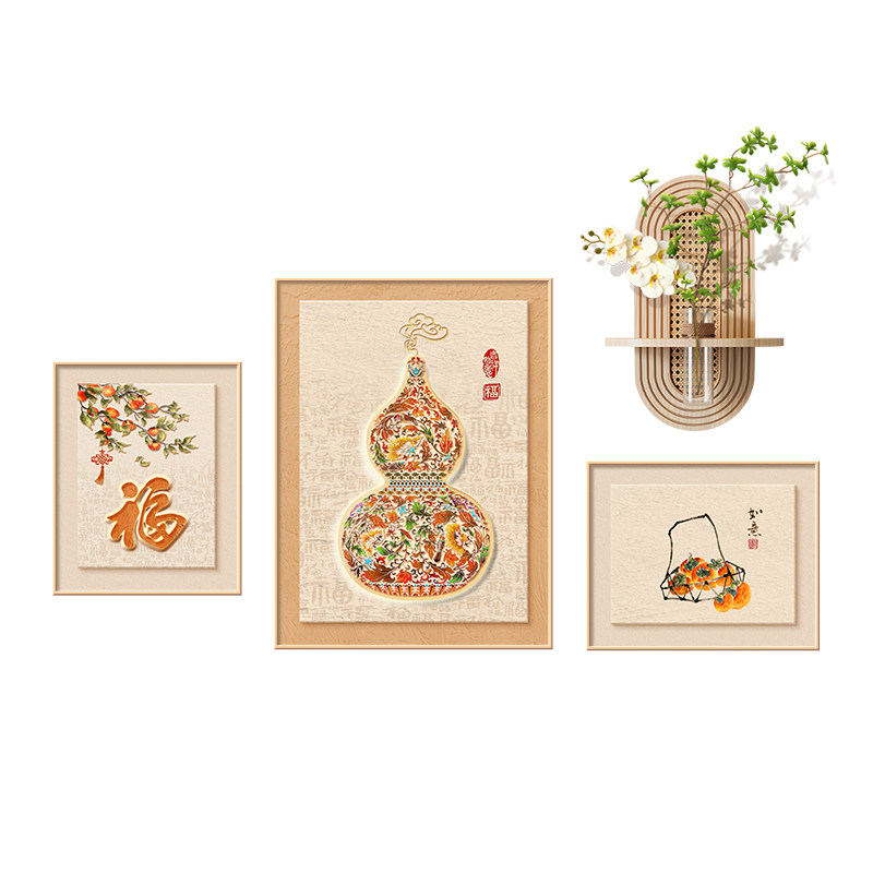 【现货速发】新房装修福禄装饰画