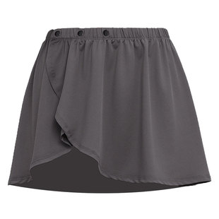 大码瑜伽裤女胖妹妹高腰运动健身跑步紧身裤遮挡裙显瘦遮屁股屁帘