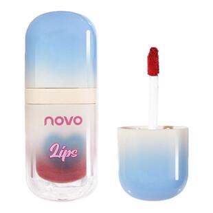 NOVO绒雾棉感唇泥口红雾面哑光唇釉不沾杯不掉色女学生款显白平价