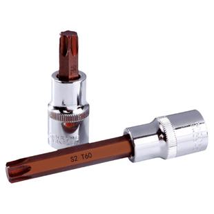 大飞内六花套筒批头t25t30t40t45t50t60t70花键星批梅花旋具套筒