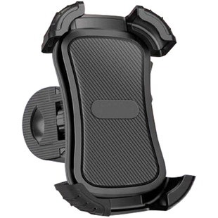 2025新款 电动车手机导航支架摩托车电瓶车自行车车载固定防震防抖外卖骑手减震专用后视镜款免安装女士九号