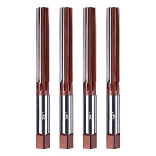 H7直柄手用铰刀加硬高速钢高精度合金工具手用捻把绞刀3mm6mm12mm