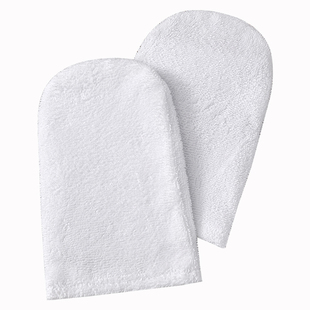 高端美容院专用热敷手套吸水不掉毛皮肤管理洁面敷脸毛巾定制LOGO