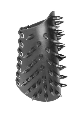 尖刺铆钉塑料圆柱系绳子朋克手链