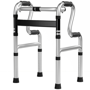 老人行走助行器助力扶手架可坐防摔老年人康复走路辅助器四脚拐杖