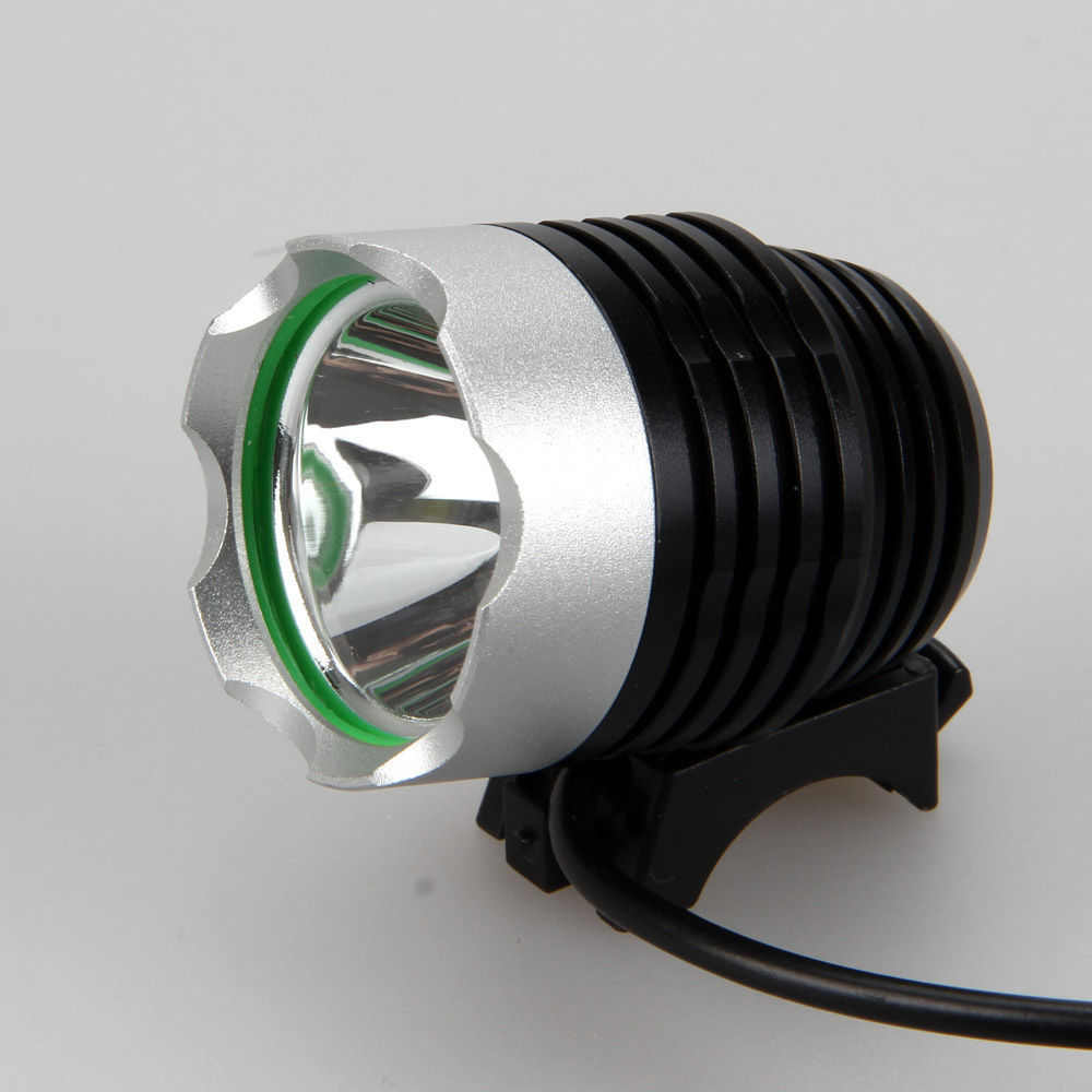 灯LED包邮灯头电源灯头移动L2自行车手电筒t6USB车灯头灯