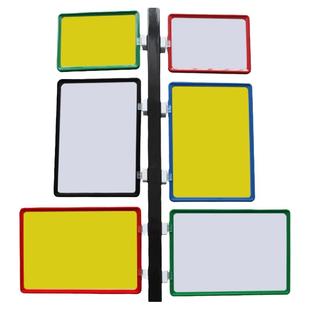 仓库货架标识牌强磁性标签牌库房磁吸分区分类透明塑料磁铁物料卡