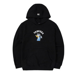 【自营】MLB美职棒童装儿童卫衣男女大童运动服连帽套头衫7AHDD10