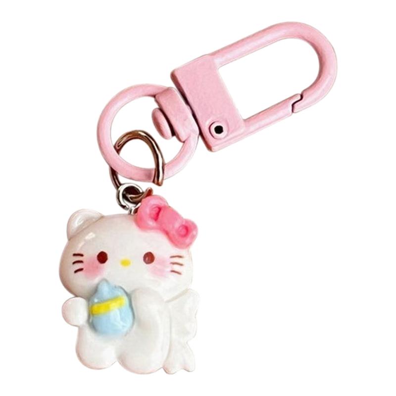 百变小猫钥匙扣情侣挂件