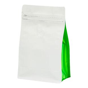 咖啡气阀袋八边封咖啡豆包装密封袋子食品茶叶粉末分装保存铝箔袋