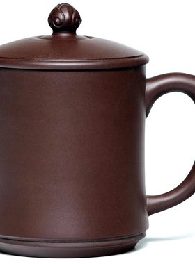 珍藏紫泥原矿紫砂精品盖杯