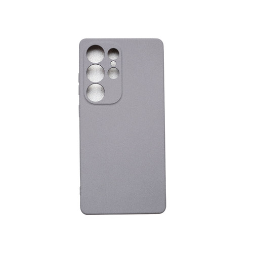 粗磨砂颗粒感硅胶软壳适用三星GalaxyS25Ultra手机壳S25edge经典黑色S24+不沾指纹S23FE全包S22简约小众纯色1