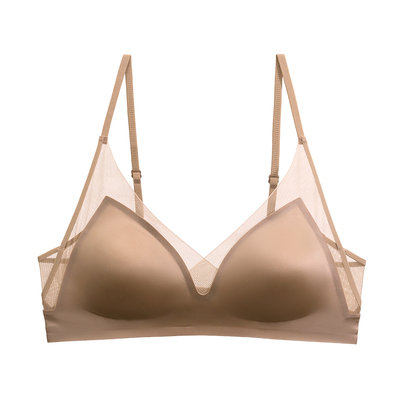 提未苏法式无痕缎面粉底液女内衣