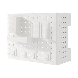 德国进口燃气热水器管道遮挡罩装饰洞洞板厨房壁遮丑锅炉灶置物架