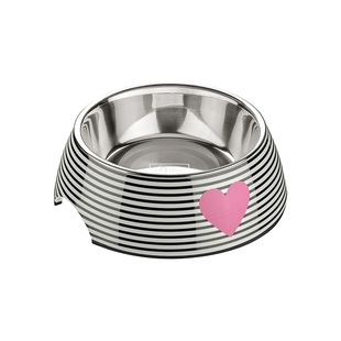 德国hunter狗碗防打翻不锈钢狗碗防洒溅猫碗宠物小型犬食盆水碗
